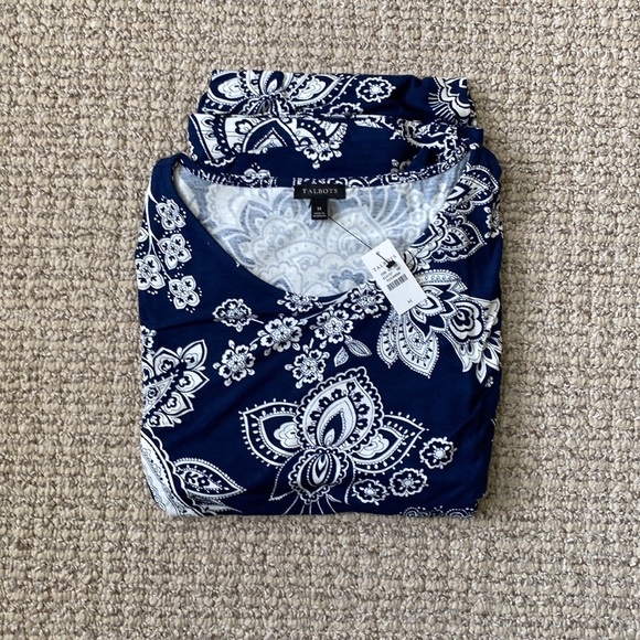 Talbots Short Sleeve Maxi Dress - Picture 7 of 7